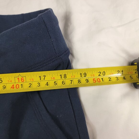 LL Bean Mens Large Blue Sweatpants Winter Warm Casual Outdoors Loungewear - Picture 9 of 11